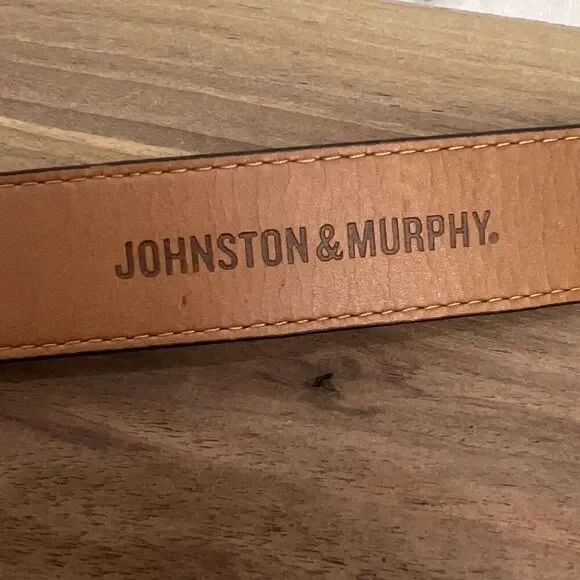 Johnston & Murphy‎ Belt 40 Brown Leather 75-3433 - Picture 12 of 16